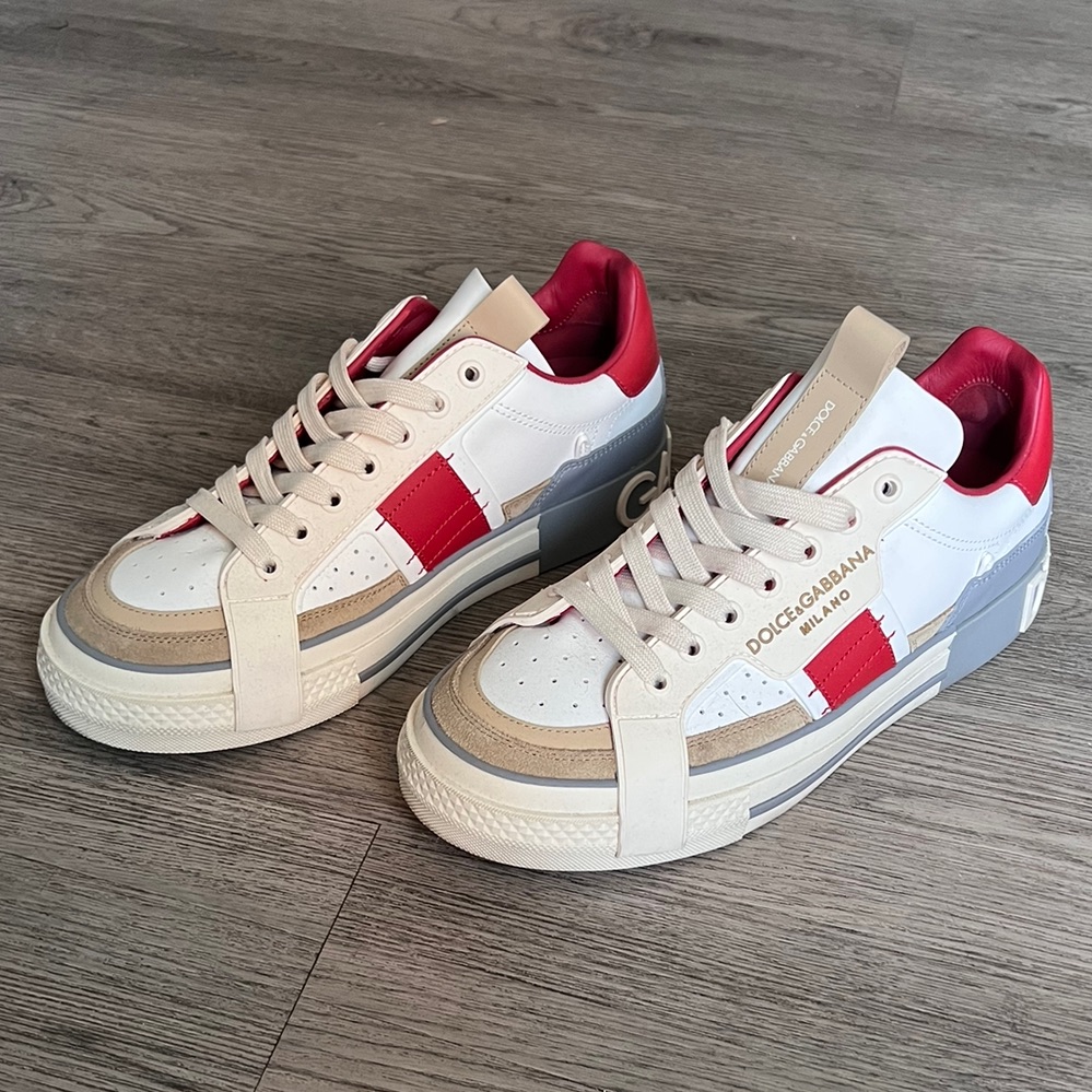 Dolce & Gabbana Calfskin 2.Zero Custom Sneakers